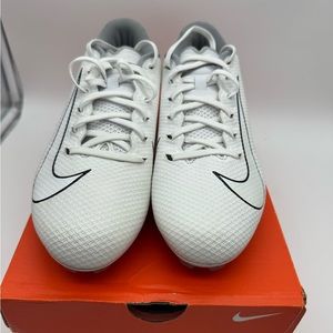 White Nike vapor edge team football cleats size 8